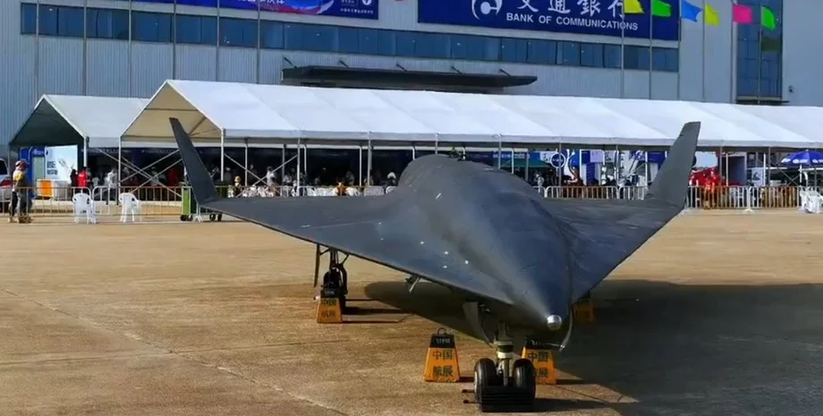 Китайський стелс-дрон на виставці, що імітував сигнал Typhoon ZK334