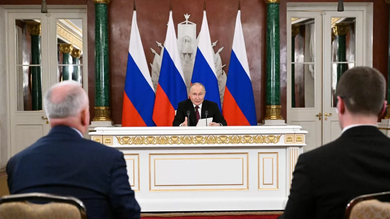 Володимир Путін закликає до переговорів з Україною під час виступу в Кремлі
