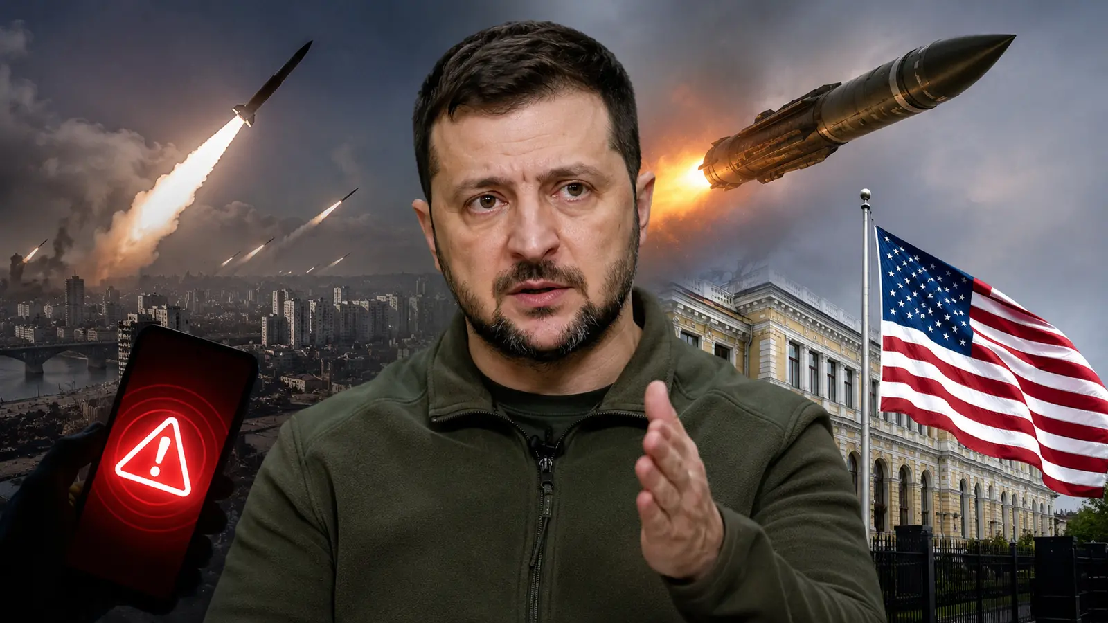 Зеленський попереджає про недостатню кількість ракет США перед загрозами