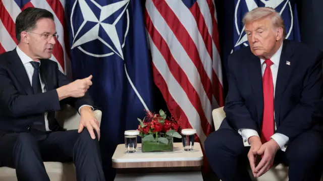 Марк Рютте та Дональд Трамп обговорюють ситуацію в Україні